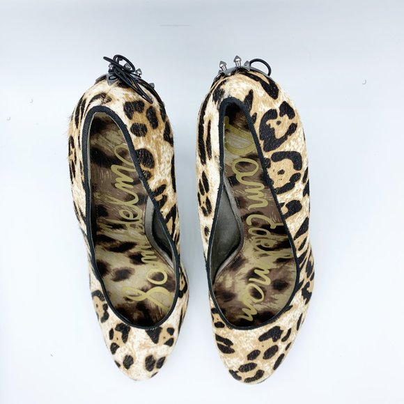 Sam Edelman Leopard Evan Pumps - Picture 2 of 13